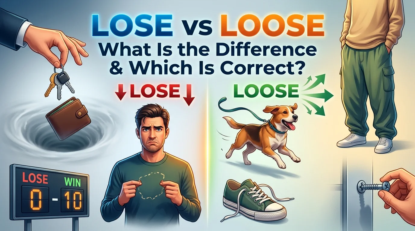 Lose vs Loose