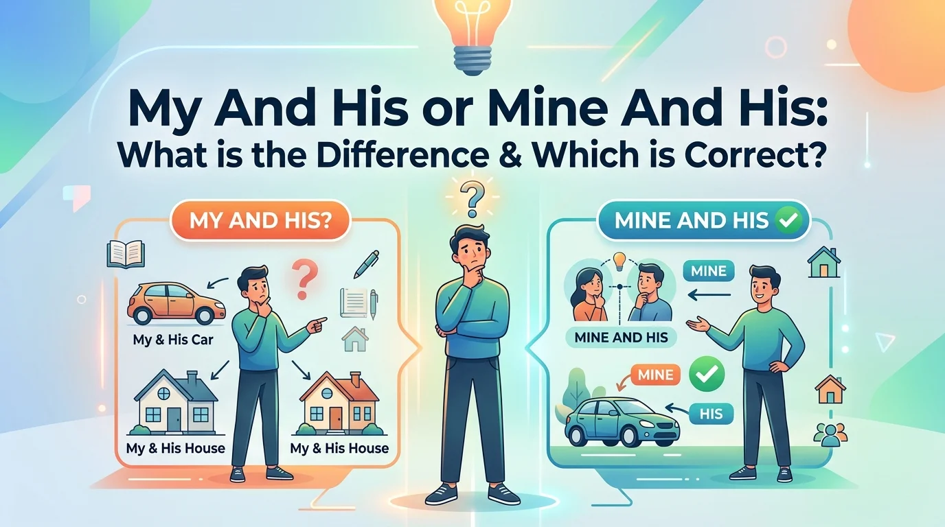 My And His or Mine And His