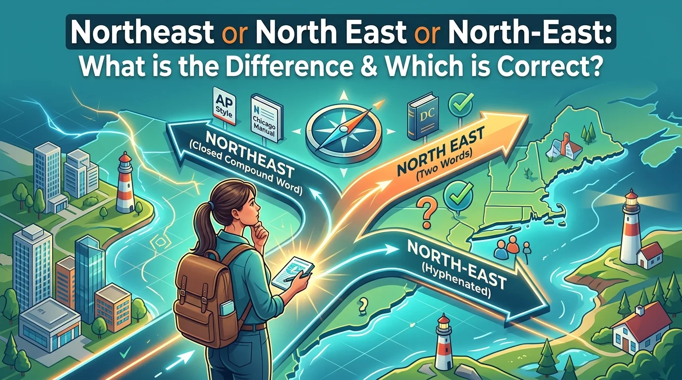 Northeast or North East or North-East