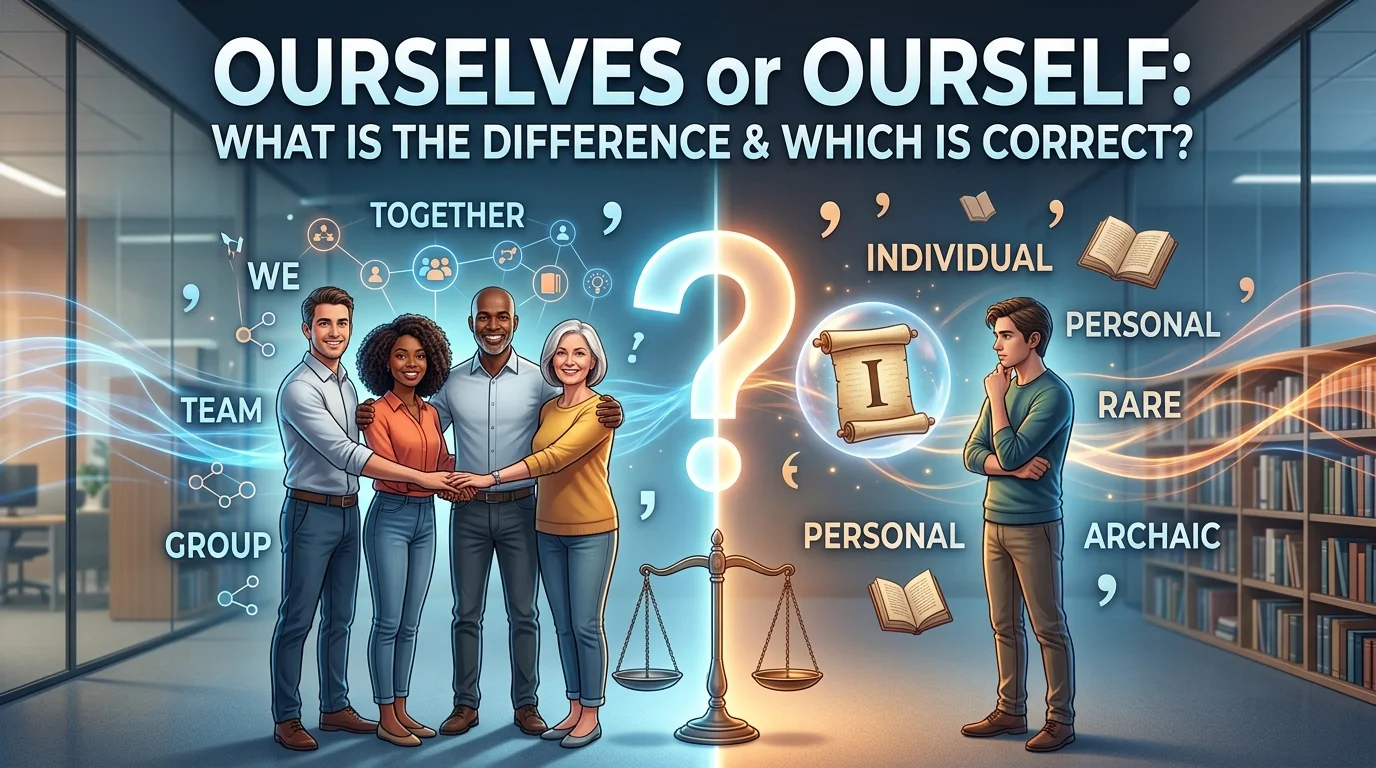 Ourselves or Ourself