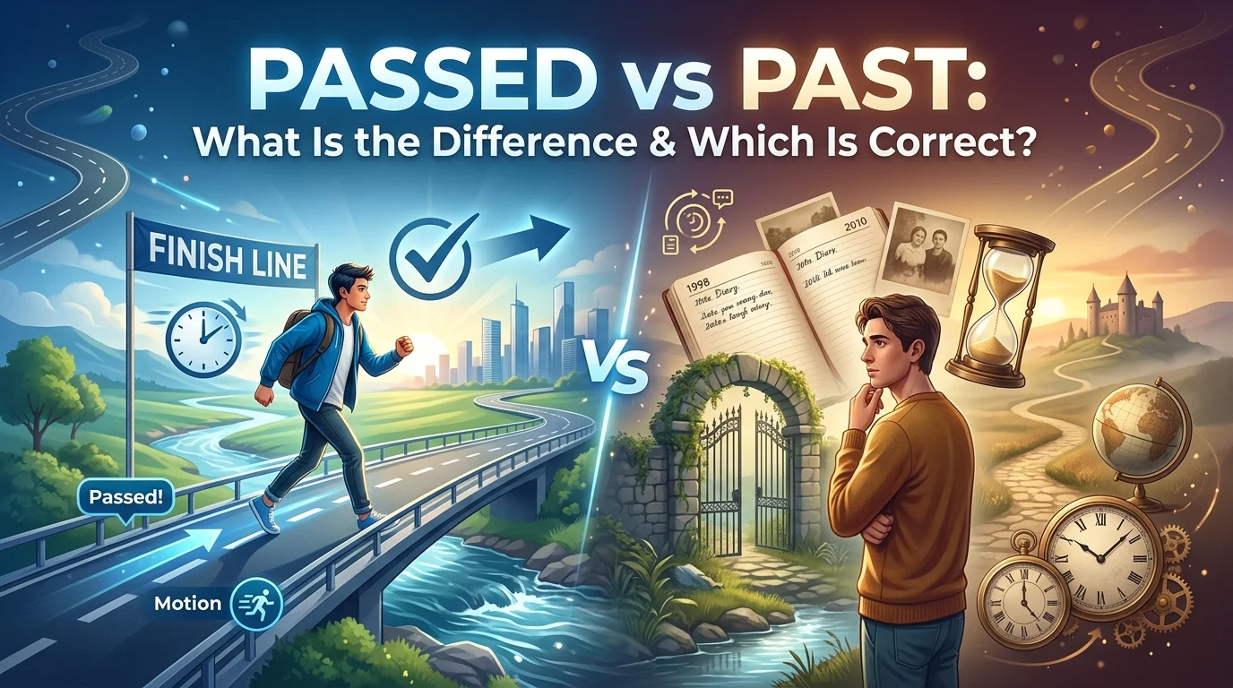 Passed vs Past