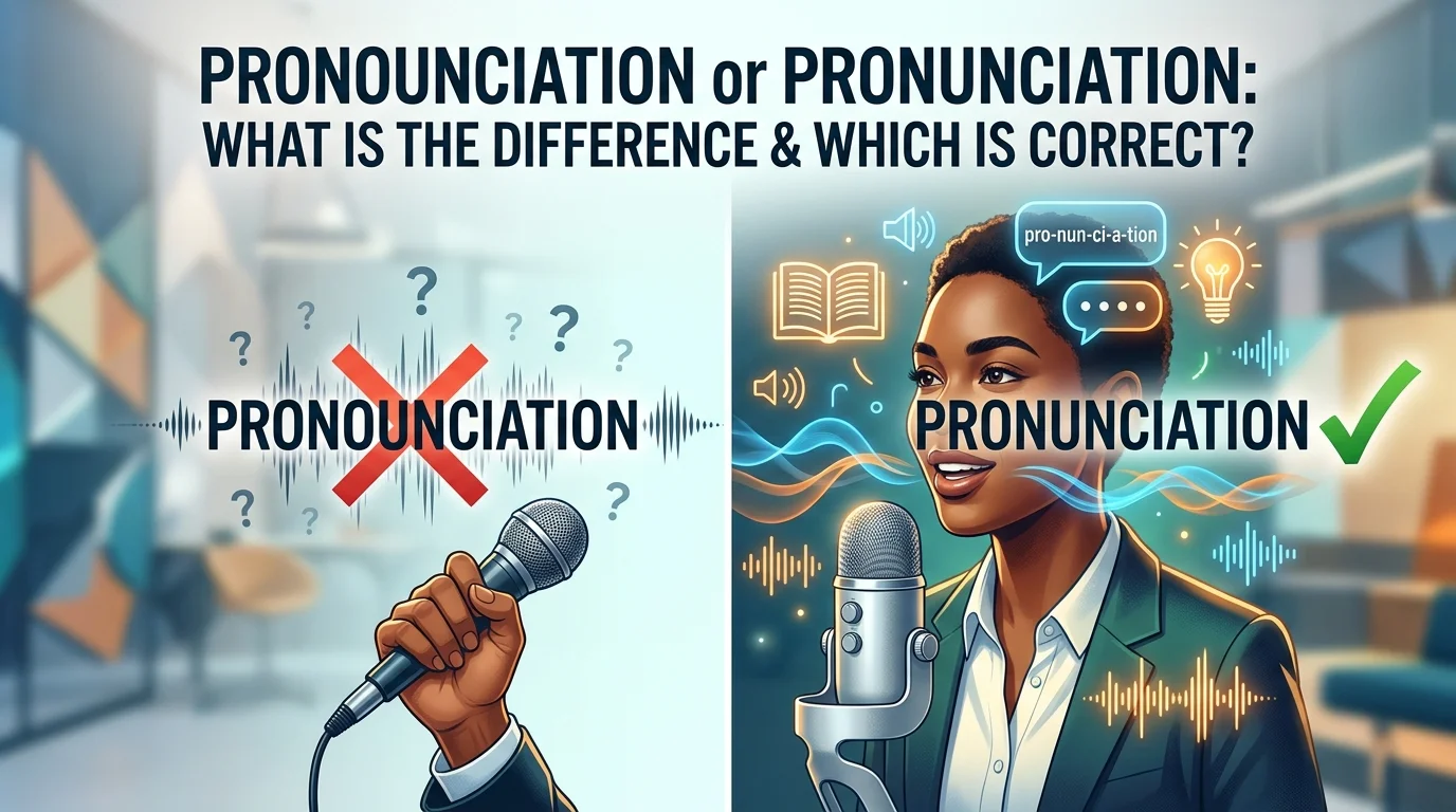 Pronounciation or Pronunciation