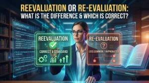Reevaluation or Re-Evaluation
