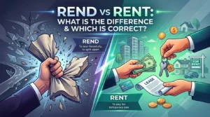 Rend vs Rent