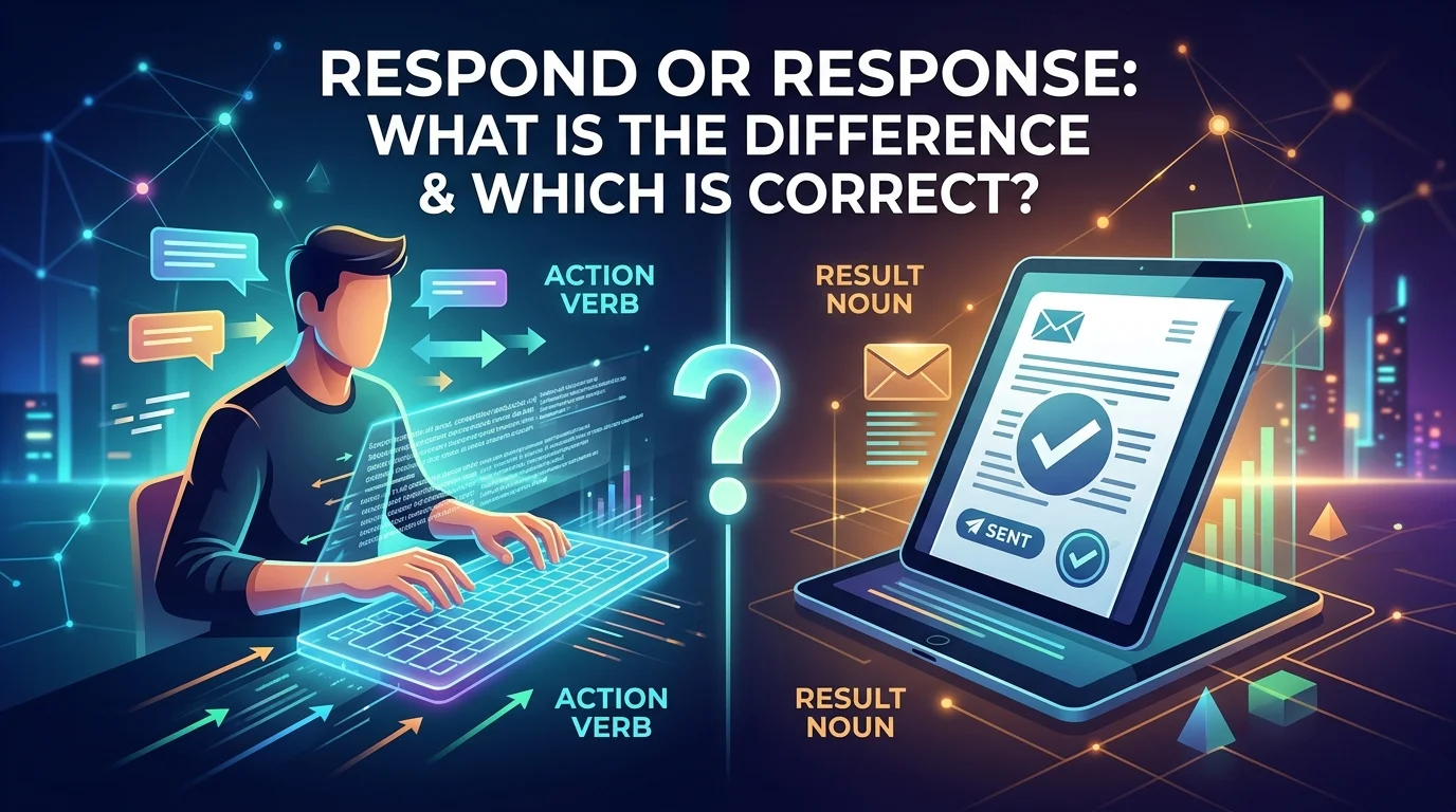 Respond or Response