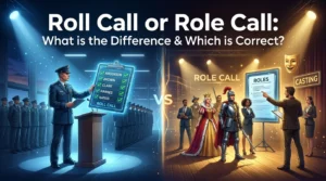 Roll Call or Role Call