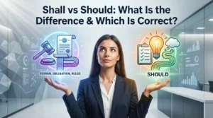 Shall vs Should