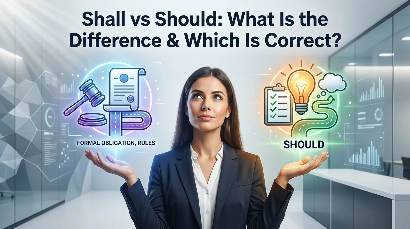 Shall vs Should