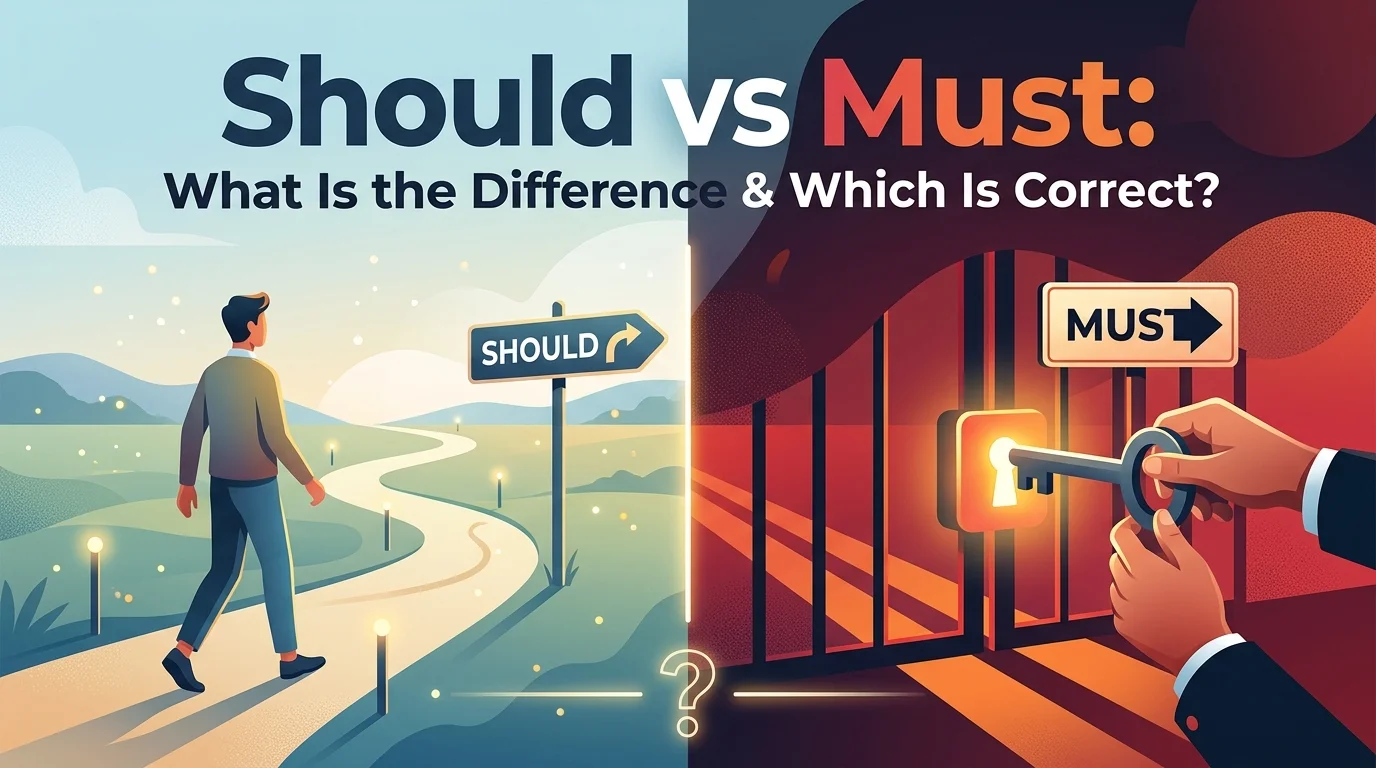 Should vs Must