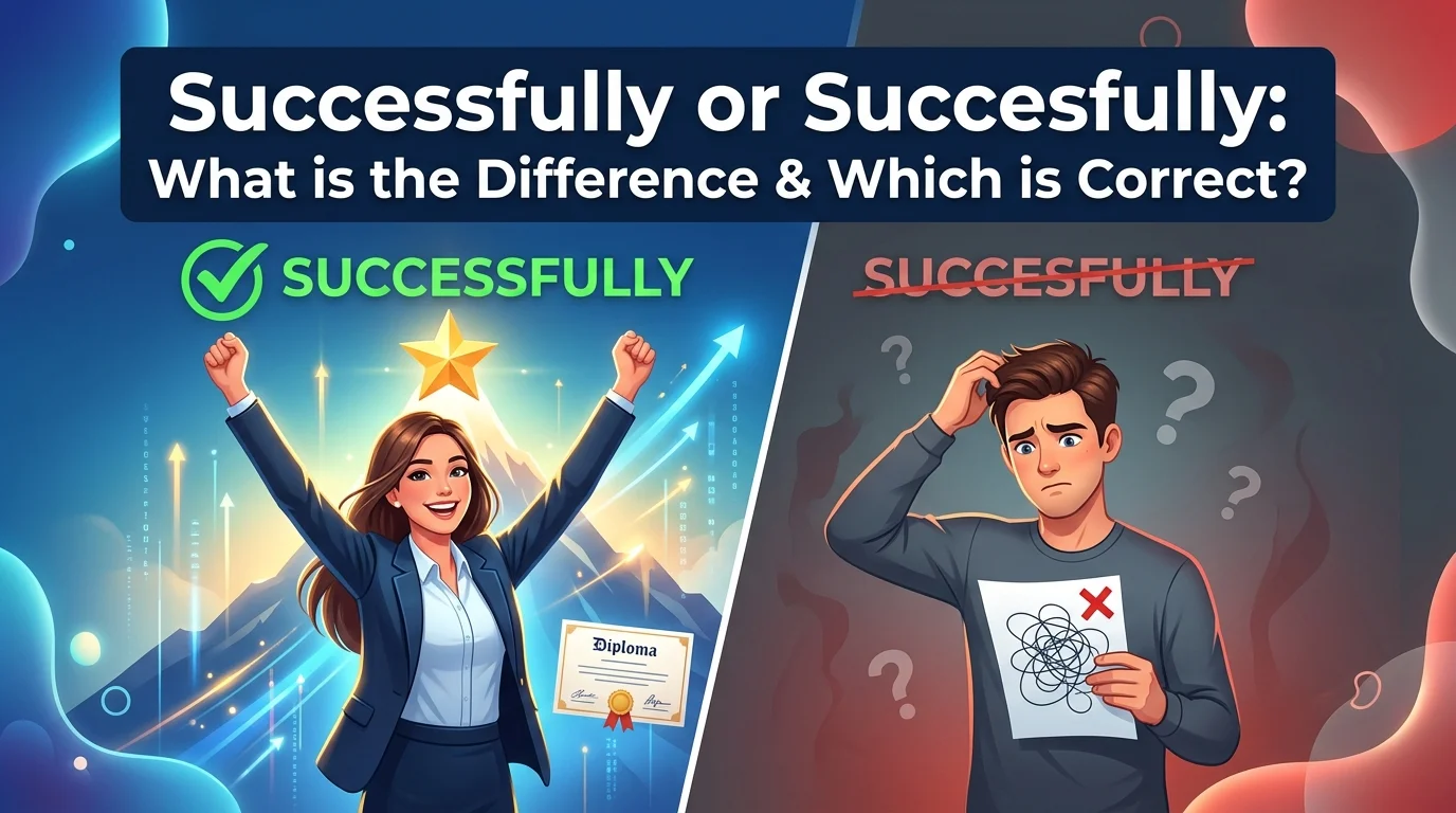 Successfully or Succesfully