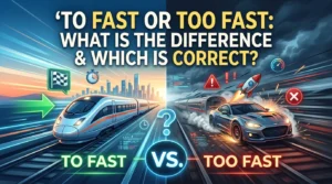 To Fast or Too Fast