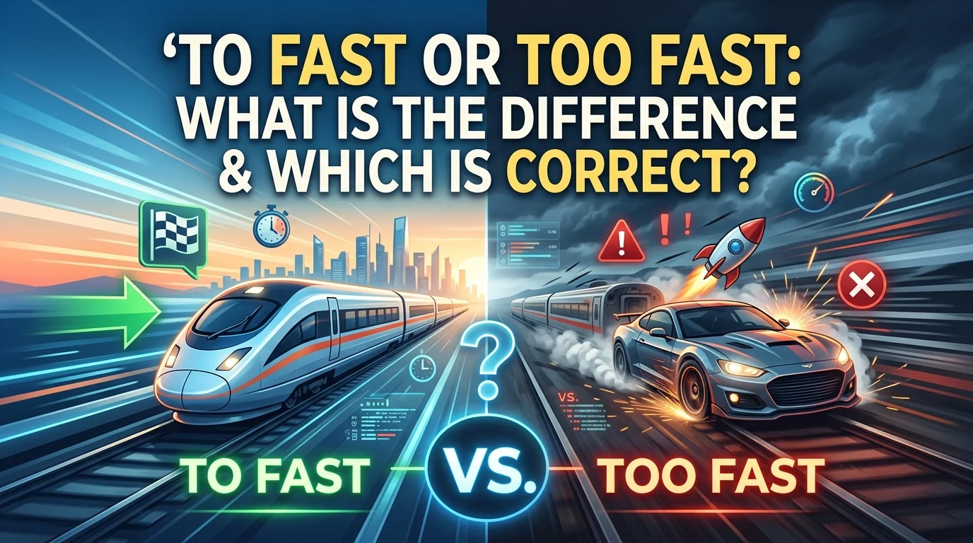 To Fast or Too Fast