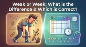 Weak or Week