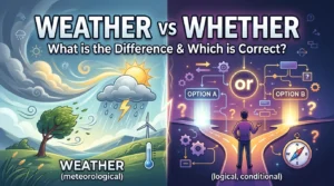 Weather vs Whether