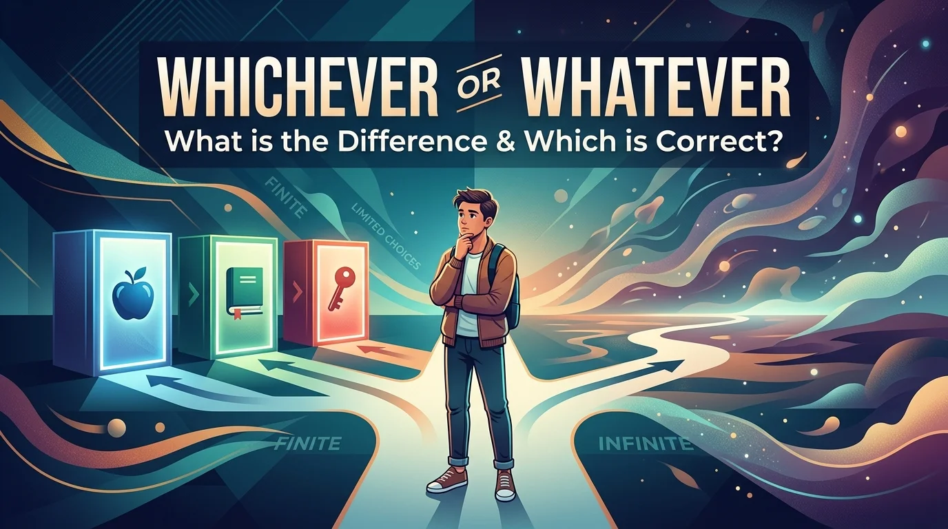 Whichever or Whatever