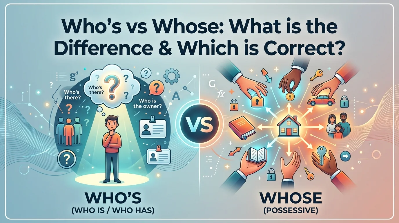 Who’s vs Whose