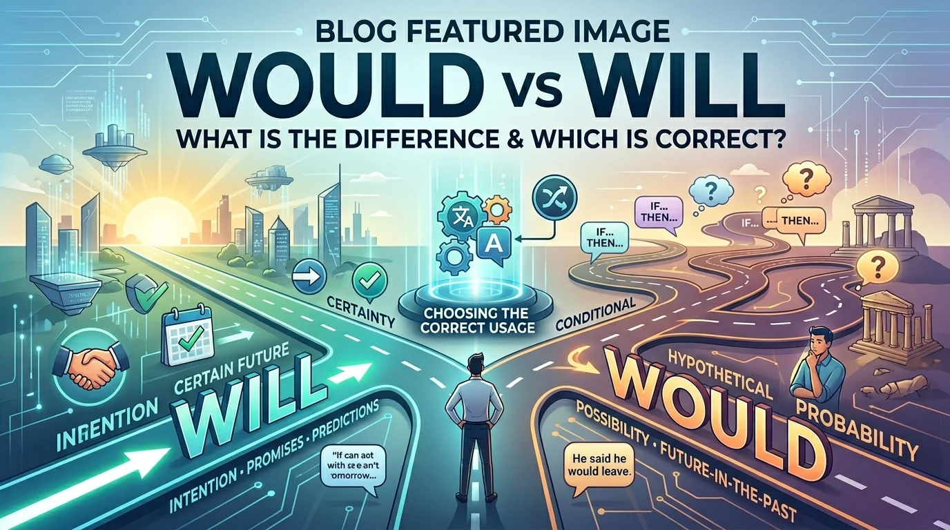 Would vs Will